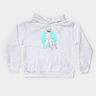 Cat Daddy Father's Day Kids Hoodie